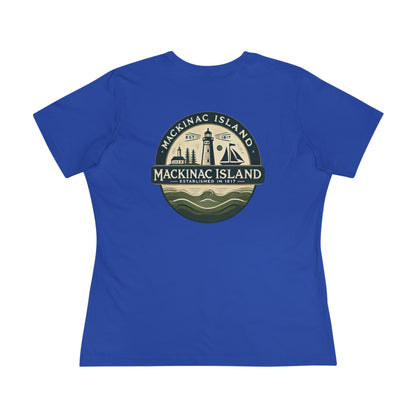 Vintage Mackinac Island Women's Cotton Tee