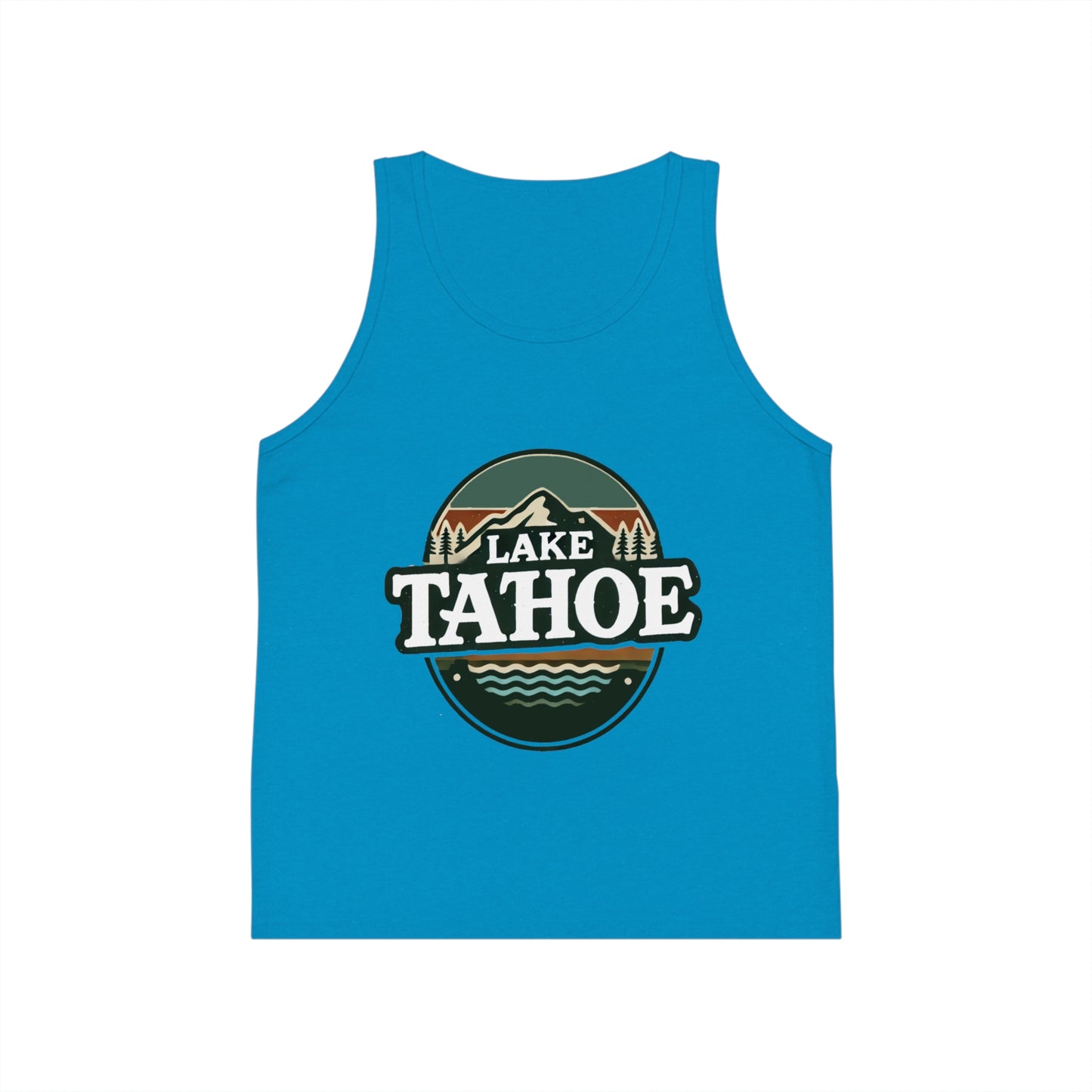 Vintage Lake Tahoe Unisex Kids Jersey Tank Top