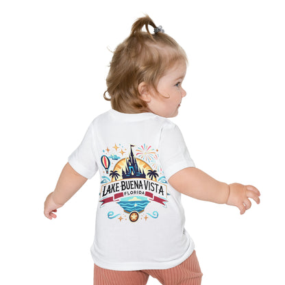 Adventurous Lake Buena Vista Unisex Baby Short Sleeve T-Shirt