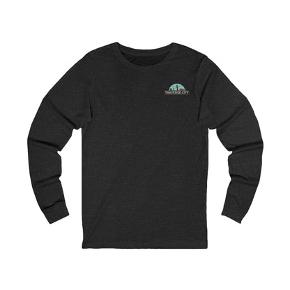 Vintage Traverse City Unisex Jersey Long Sleeve Tee