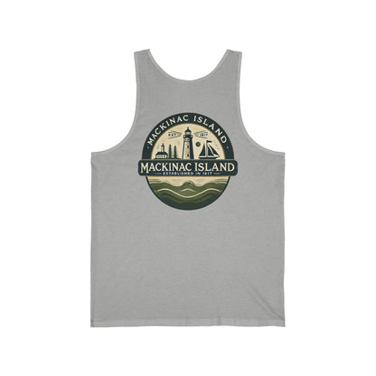 Vintage Mackinac Island Unisex Jersey Tank