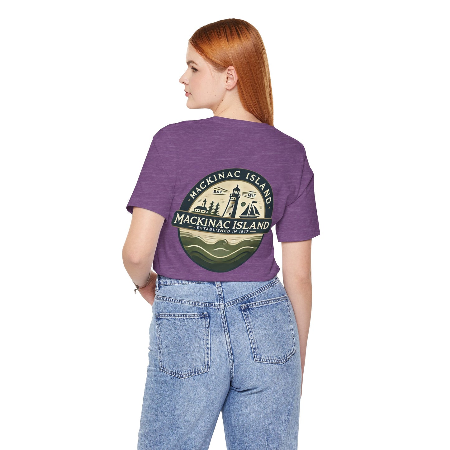 Vintage Mackinac Island Unisex Jersey Short Sleeve Tee