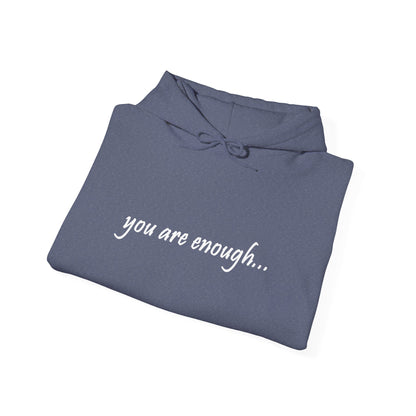 You Are Enough - Mental Health Awareness Cotton Hoodie