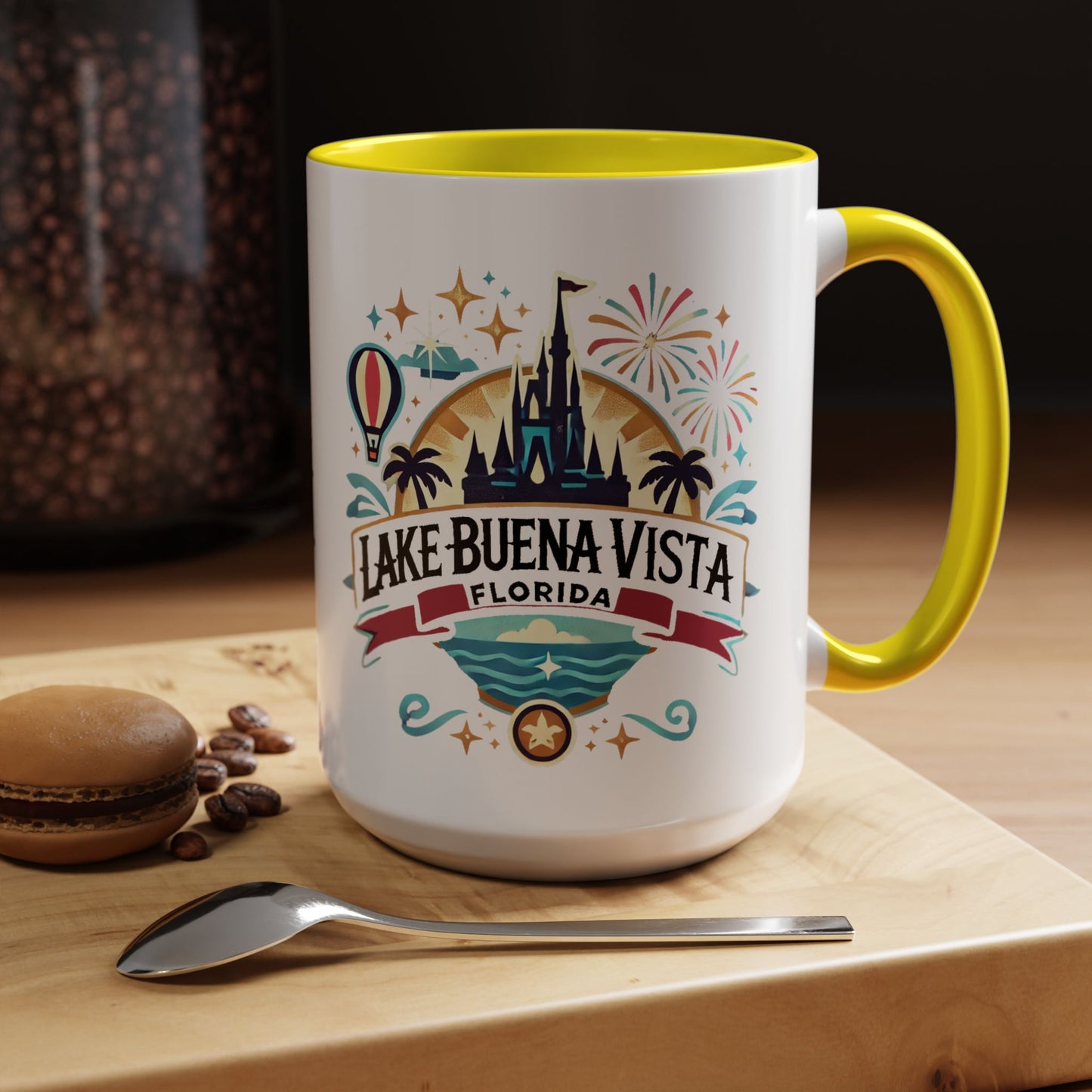 Adventurous Lake Buena Vista Accent Coffee Mug