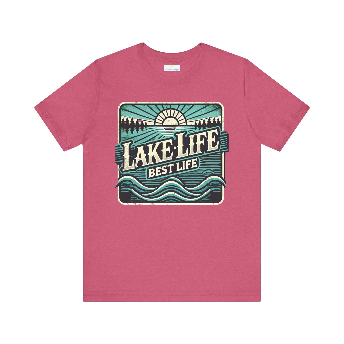 Lake Life Best Life Jersey Short Sleeve Tee