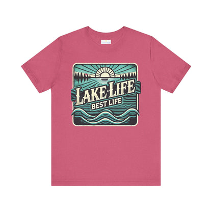 Lake Life Best Life Jersey Short Sleeve Tee