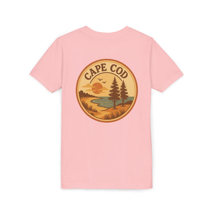 Rustic Cape Cod Unisex Youth Short Sleeve Tee