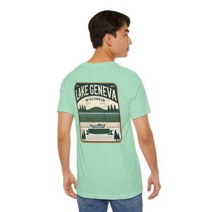 Vintage Lake Geneva Unisex Jersey Short Sleeve Tee