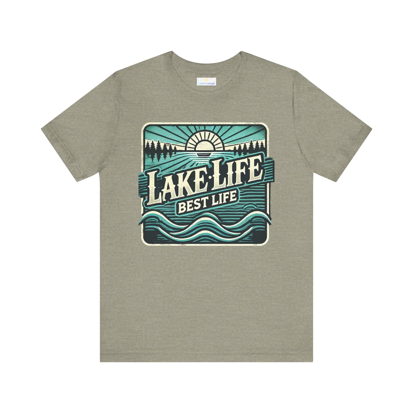Lake Life Best Life Jersey Short Sleeve Tee