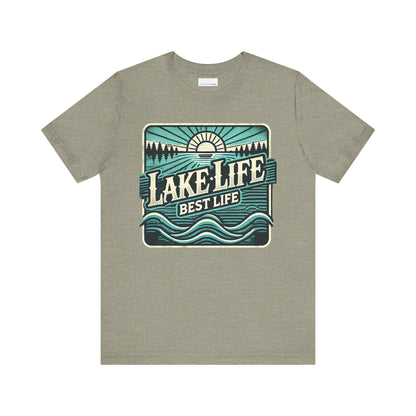 Lake Life Best Life Jersey Short Sleeve Tee