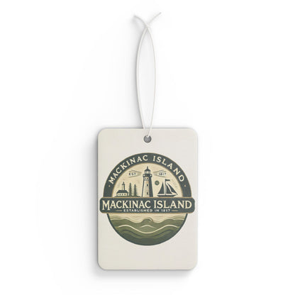 Vintage Mackinac Island Car Air Freshener