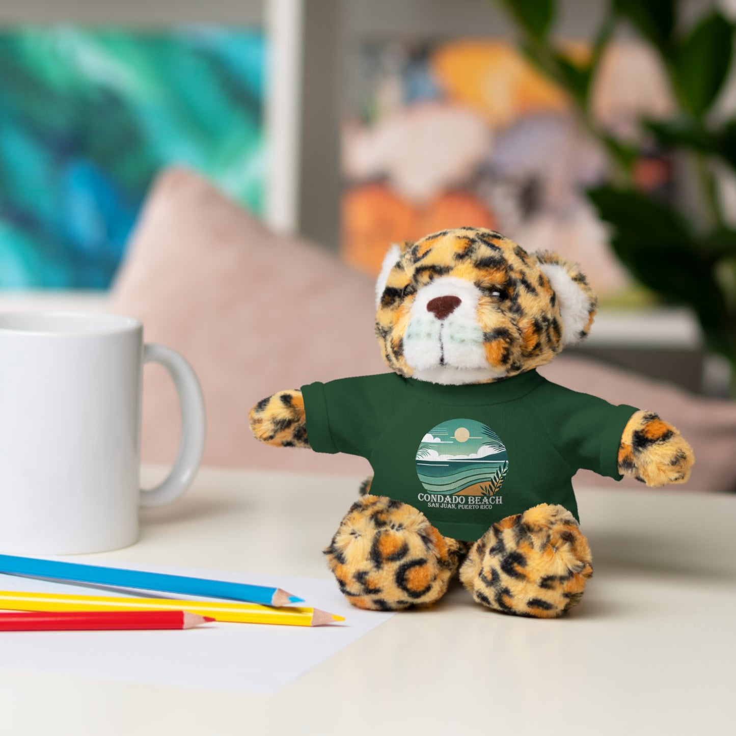 Coastal Vibes Condado Beach Stuffed Animals with Tee