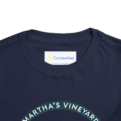 Vintage Martha's Vineyard Unisex Toddler Short Sleeve Tee