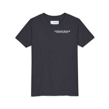 Coastal Vibes Condado Beach Unisex Youth Short Sleeve Tee