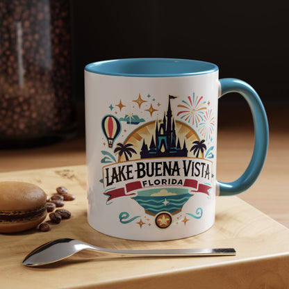 Adventurous Lake Buena Vista Accent Coffee Mug