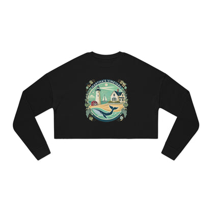 Vintage Martha's Vineyard Women's Cropped Sweatshirt