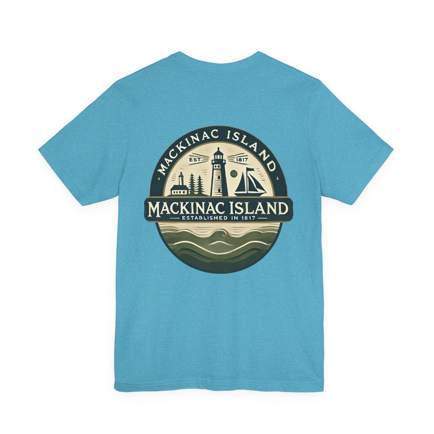 Vintage Mackinac Island Unisex Jersey Short Sleeve Tee