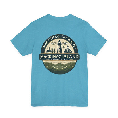 Vintage Mackinac Island Unisex Jersey Short Sleeve Tee