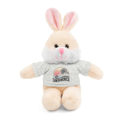 Vibrant Santa Monica Stuffed Animals with Tee