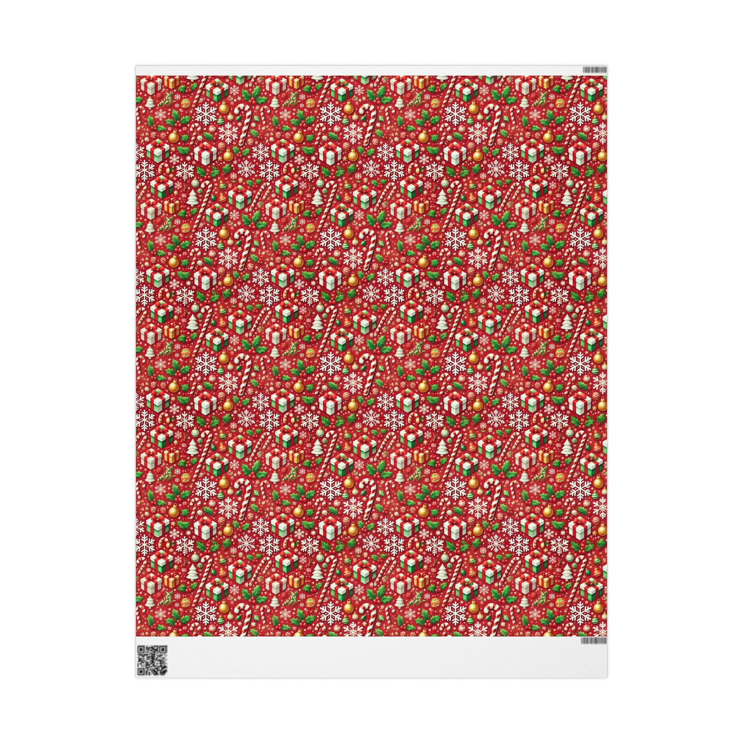 Candy Canes Christmas Wrapping Paper