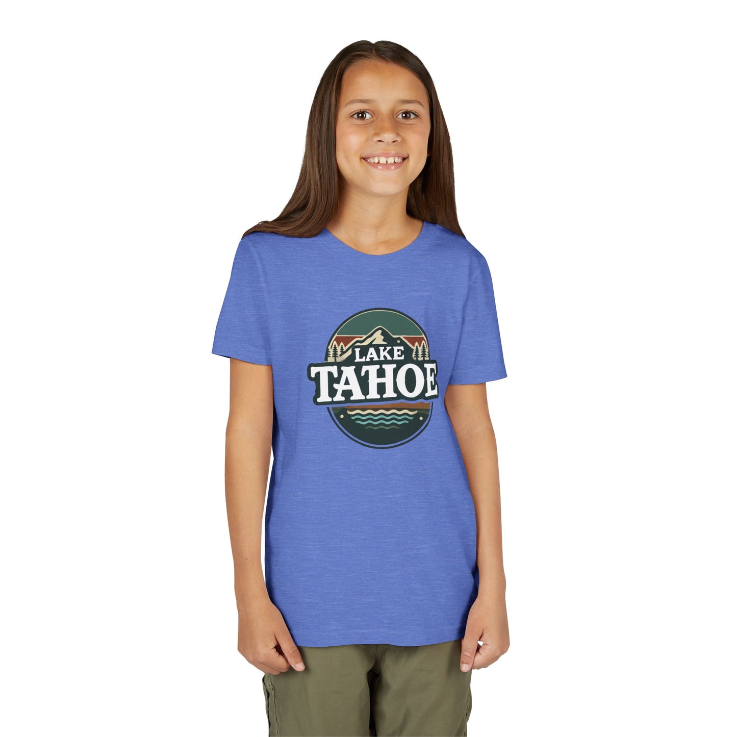 Vintage Lake Tahoe Unisex Youth Short Sleeve Tee