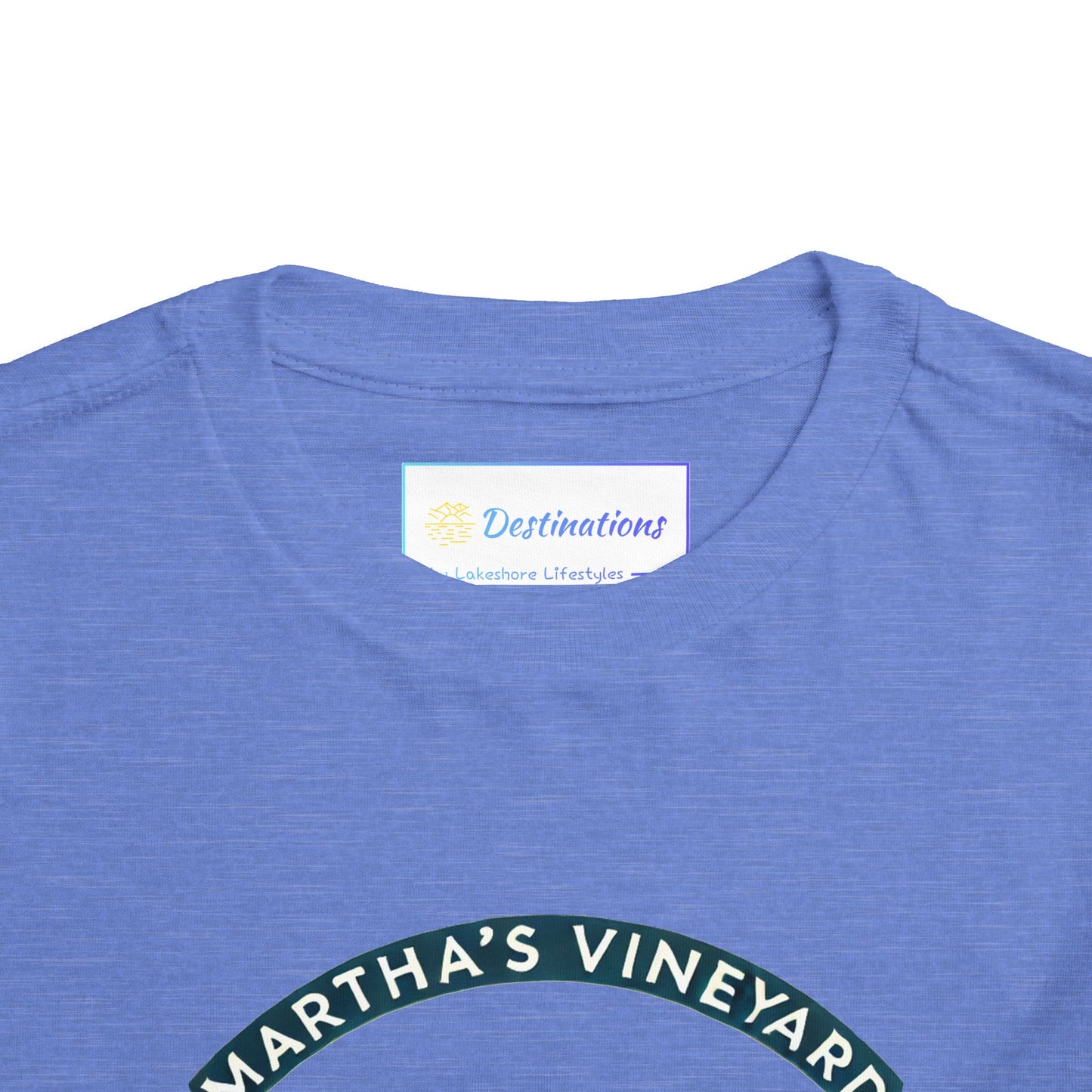 Vintage Martha's Vineyard Unisex Toddler Short Sleeve Tee