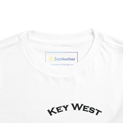 Vibrant Key West Unisex Toddler Short Sleeve Tee