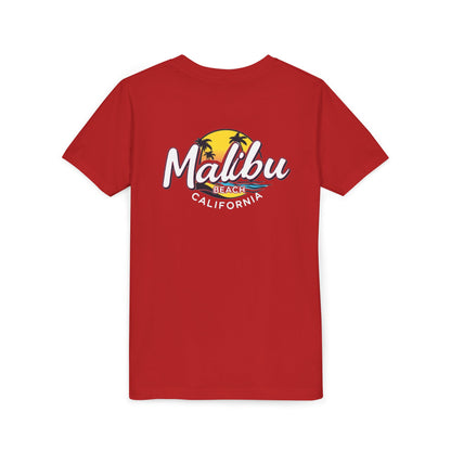 Retro Malibu Unisex Youth Short Sleeve Tee