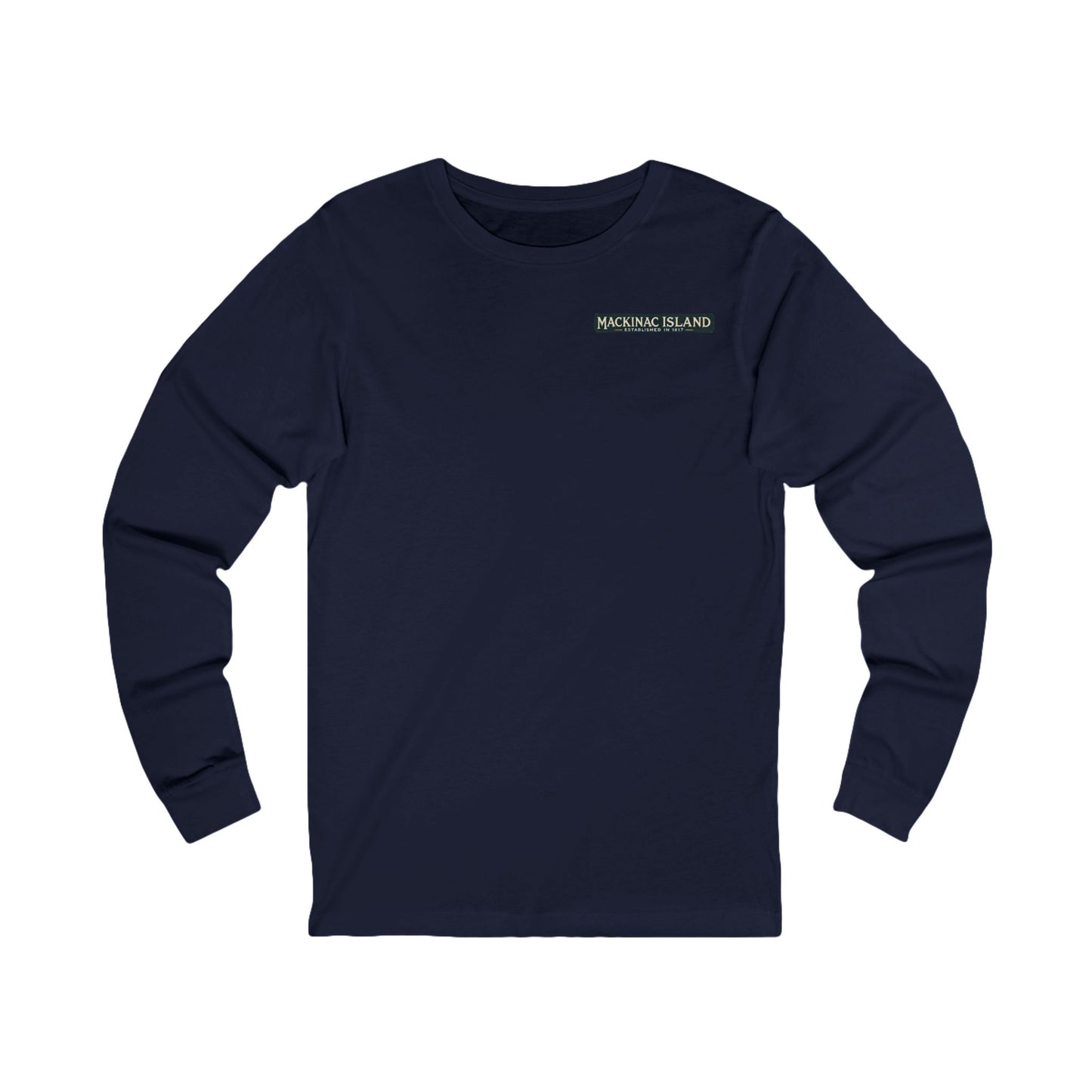 Vintage Mackinac Island Unisex Jersey Long Sleeve Tee