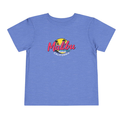 Retro Malibu Unisex Toddler Short Sleeve Tee