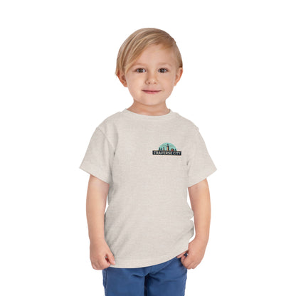 Vintage Traverse City Unisex Toddler Short Sleeve Tee