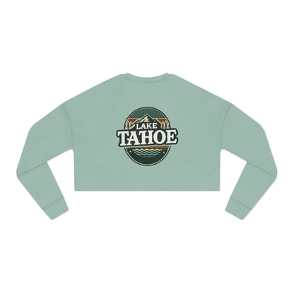 Vintage Lake Tahoe Women's Cropped Sweatshirt