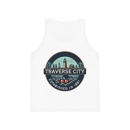 Vintage Traverse City Unisex Kids Jersey Tank Top