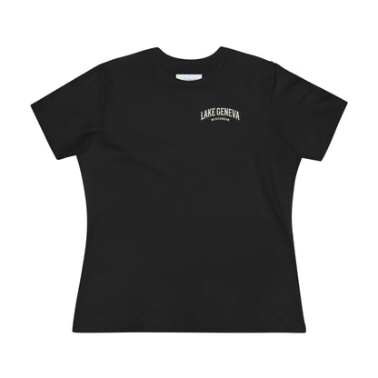 Vintage Lake Geneva Women's Cotton Tee