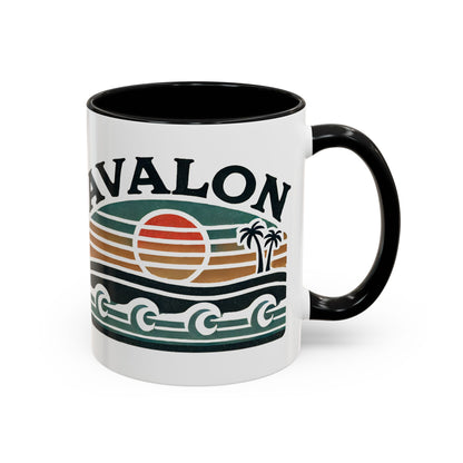 Retro Avalon Accent Coffee Mug