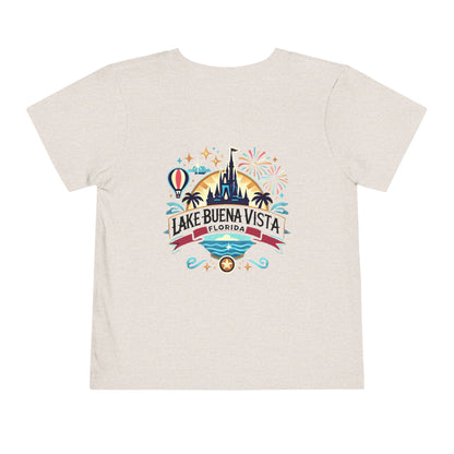 Adventurous Lake Buena Vista Unisex Toddler Short Sleeve Tee