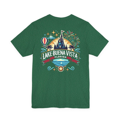 Adventurous Lake Buena Vista Unisex Jersey Short Sleeve Tee