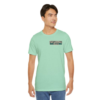 Vintage Fort Lauderdale Unisex Jersey Short Sleeve Tee