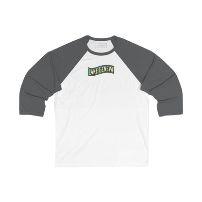 Retro Lake Geneva Men's 3/4 Sleeve Baseball Tee