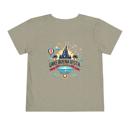 Adventurous Lake Buena Vista Unisex Toddler Short Sleeve Tee