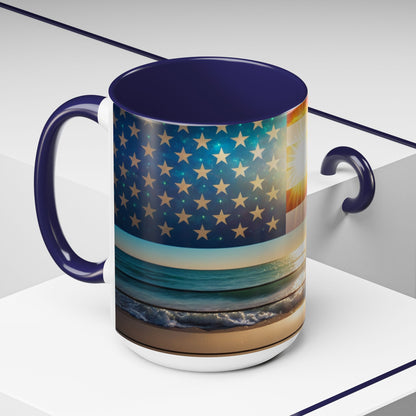 Memorial Accent Coffee Mug