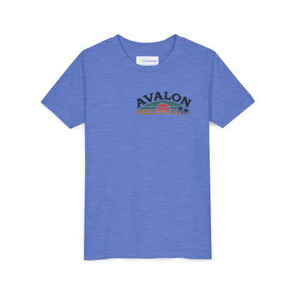Retro Avalon Sunset Youth Short Sleeve Tee