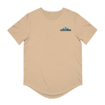 Vintage Traverse City Men's Jersey Curved Hem Tee