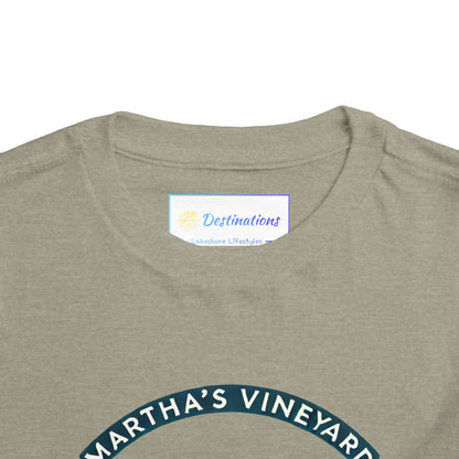 Vintage Martha's Vineyard Unisex Toddler Short Sleeve Tee