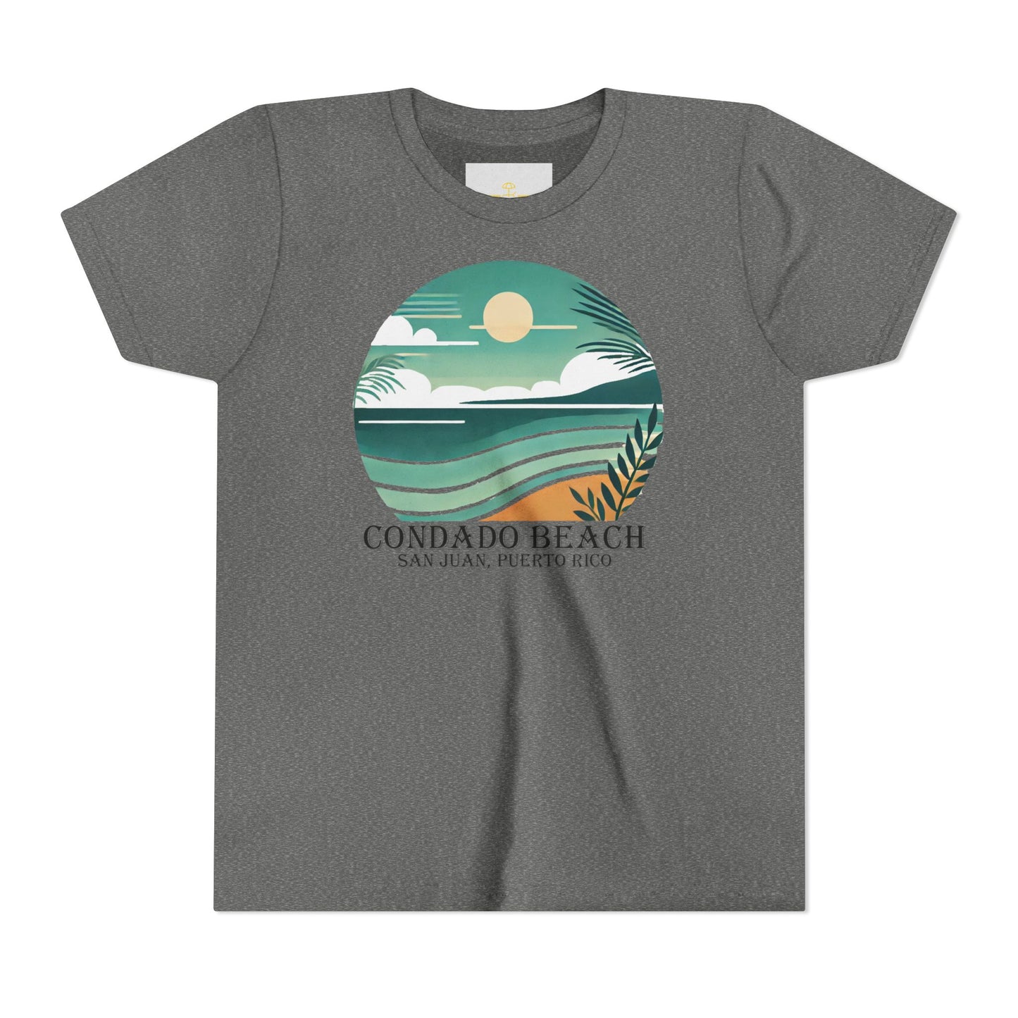 Coastal Vibes Condado Beach Unisex Youth Short Sleeve Tee