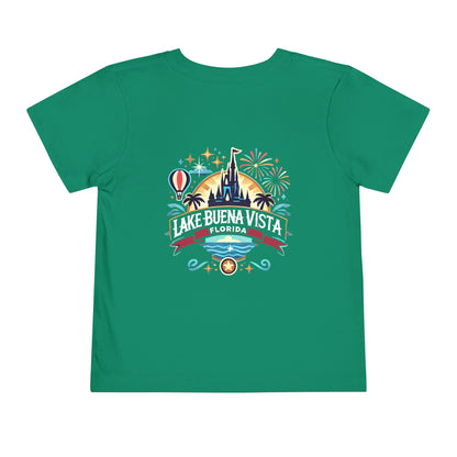 Adventurous Lake Buena Vista Unisex Toddler Short Sleeve Tee