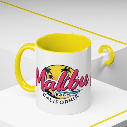 Retro Malibu Accent Coffee Mug