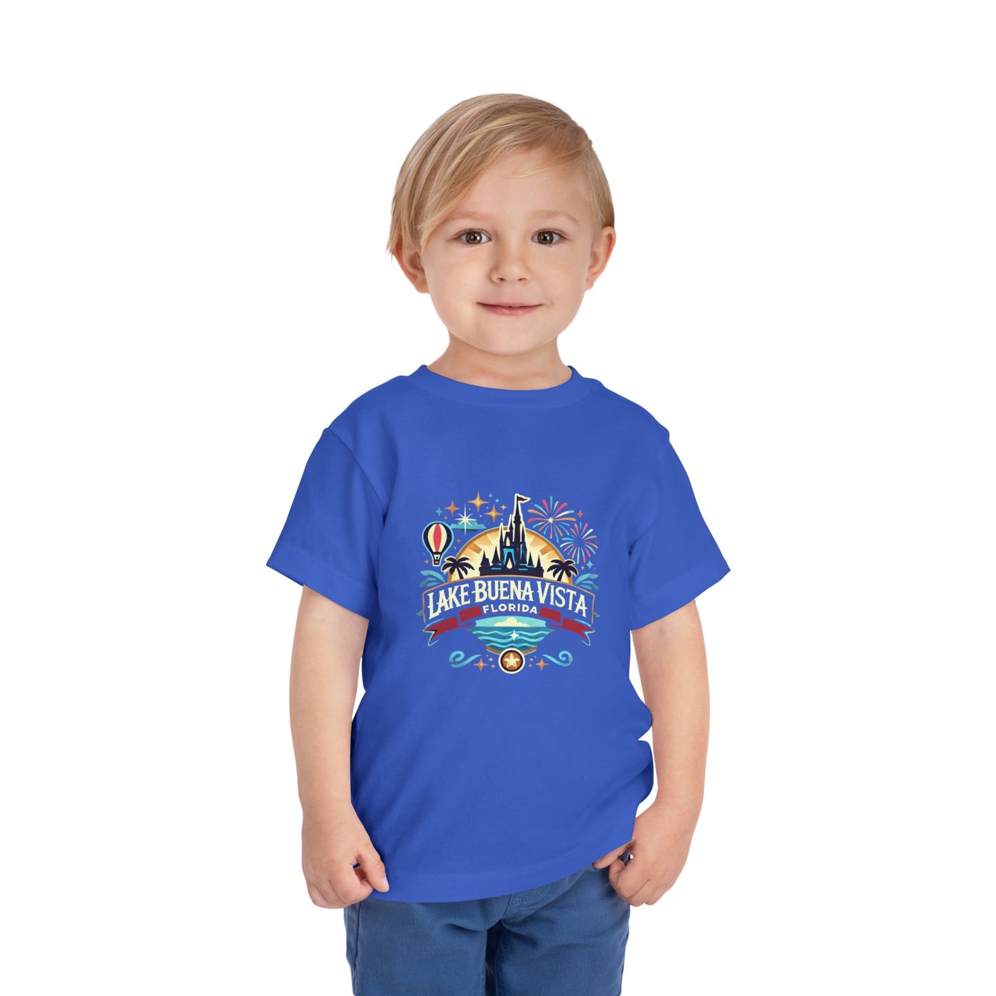 Adventurous Lake Buena Vista Unisex Toddler Short Sleeve Tee