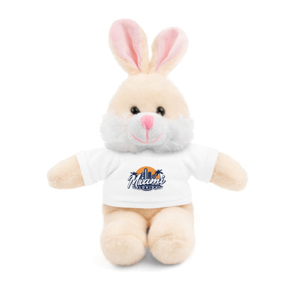 Retro Miami Stuffed Animals with Tee