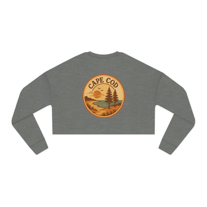 Rustic Cape Cod Women's Cropped Sweatshirt